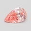 0.50 Ct. Fancy Intense Pink Pear Lab Grown Diamond