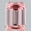 1.70 Ct. Fancy Intense Pink Emerald Lab Grown Diamond