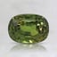 7.3x5.4mm Unheated Green Cushion Sapphire