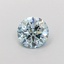 1.08 Ct. Fancy Intense  Blue Round Lab Grown Diamond
