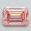1.78 Ct. Fancy Intense Pink Emerald Lab Grown Diamond