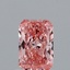 0.93 Ct. Fancy Vivid Pink Radiant Lab Grown Diamond