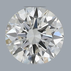 Round diamond — real photo