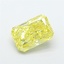 2.00 Ct. Fancy Intense  Yellow Radiant Lab Grown Diamond