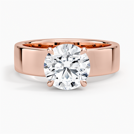 14K Rose Gold Alden Diamond Ring