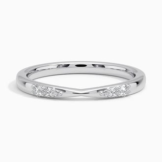 Lark Diamond Ring in Platinum