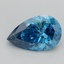 1.67 Ct. Fancy Vivid Blue Pear Lab Grown Diamond