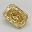 1.21 Ct. Fancy Intense Yellow Radiant Lab Grown Diamond