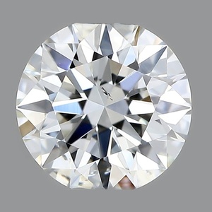 Round diamond — real photo