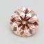 1.50 Ct. Fancy Intense Pink Round Lab Grown Diamond