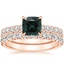 14K Rose Gold Sienna Diamond Bridal Set (7/8 ct. tw.)