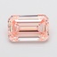 3.05 Ct. Fancy Intense Pink Emerald Lab Grown Diamond
