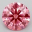 2.79 Ct. Fancy Vivid Pink Round Lab Grown Diamond