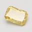 0.91 Ct. Fancy Vivid Yellow Radiant Lab Grown Diamond