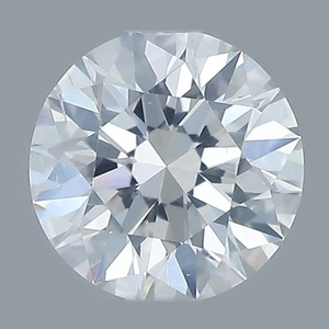 Round diamond — real photo