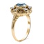 The Shae Ring, smalltop view on a hand