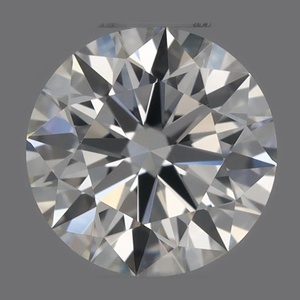 Round diamond — real photo