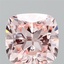 2.05 Ct. Fancy Intense  Pink Cushion Lab Grown Diamond