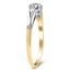 The Port Ring, smalltop view on a hand