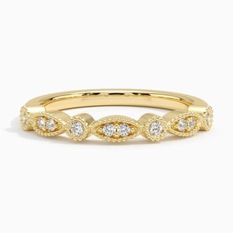 Tiara Diamond Ring (1/10 ct. tw.) in 18K Yellow Gold