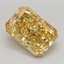 1.62 Ct. Fancy Vivid Yellow Radiant Lab Grown Diamond