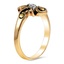 The Fortuo Ring, smalltop view on a hand
