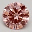 2.80 Ct. Fancy Intense Pink Round Lab Grown Diamond