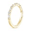 18K Yellow Gold Harper Diamond Ring (1/3 ct. tw.), smallside view