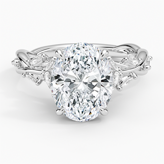 Secret Garden with 3ct Oval Certified Lab Diamond