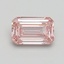 0.70 Ct. Fancy Intense Pink Emerald Lab Grown Diamond