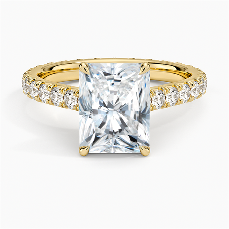 18K Yellow Gold Sienna Eternity Diamond Ring