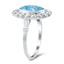 The Linn Ring, smalltop view on a hand