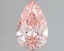 1.26 Ct. Fancy Vivid Pink Pear Lab Grown Diamond