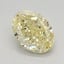 1.31 Ct. Fancy Intense Yellow Oval Lab Grown Diamond