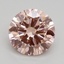 2.21 Ct. Fancy Intense Pink Round Lab Grown Diamond