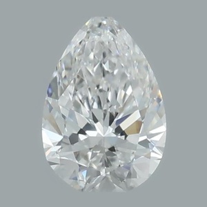 Pear diamond — real photo