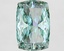4.41 Ct. Fancy Vivid Green Cushion Lab Grown Diamond