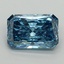 1.61 Ct. Fancy Vivid Blue Radiant Lab Grown Diamond