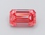 1.56 Ct. Fancy Vivid  Pink Emerald Lab Grown Diamond