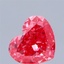 1.07 Ct. Fancy Vivid Pink Heart Lab Grown Diamond
