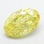 7.01 Ct. Fancy Intense Yellow Oval Lab Grown Diamond