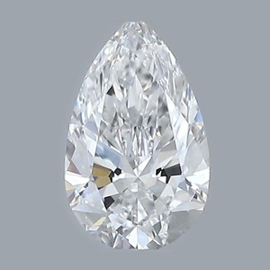 Pear diamond — real photo
