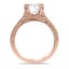 Floral Vintage-Inspired Ring, smallside view