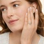 18K Yellow Gold Cambria Halo Diamond Ring, smalladditional view 1