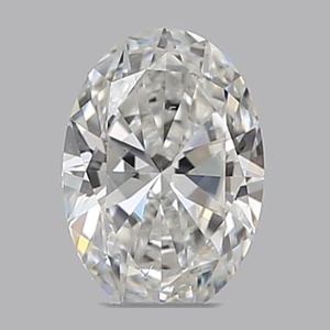 Oval diamond — real photo