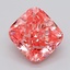 3.11 Ct. Fancy Pink Cushion Lab Grown Diamond