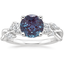 Platinum Willow Three Stone Diamond Ring (1/3 ct. tw.), smalltop view