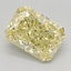 1.77 Ct. Fancy Vivid Yellow Radiant Lab Grown Diamond