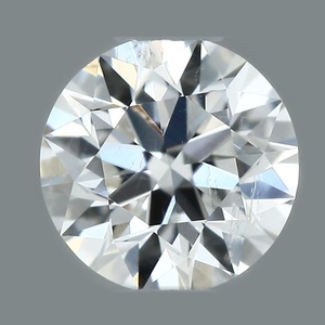 Round diamond — real photo