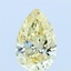 0.73 Ct. Fancy Yellow Pear Lab Grown Diamond